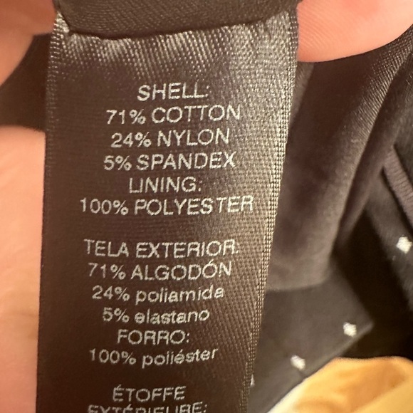 White House black market jacket with diamond pattern - Picture 10 of 11